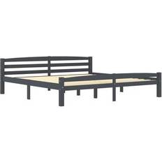 vidaXL Solid Pine 66cm Sängram 180X200cm