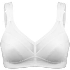 Swegmark Net Faitrade Cotton Soft Bra - White