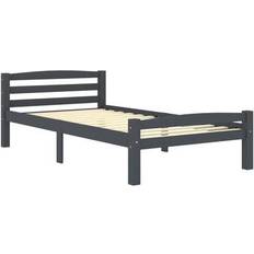 vidaXL Solid Pine 66cm Sängram 100x200cm
