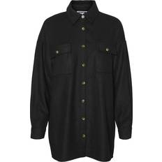 Noisy May Loose Fit Shirt - Black