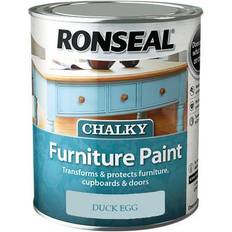 Ronseal Chalky Vernice per Legno Blu 0.75L