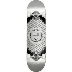 Skateboard Playlife Heavy Metal Silver 8"