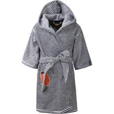 Didriksons Pier Kid's Beach Robe - Navy Simple Stripe (502955-908)