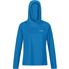 Regatta Women's Montes Lightweight Overhead Hoody - Blue Aster White