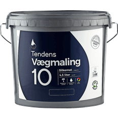 Tendens Silkematte Maling Tendens 10 Vægmaling Fashion White 4.5L