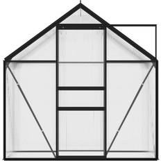 vidaXL 312056 1.33m² Aluminum Polycarbonate
