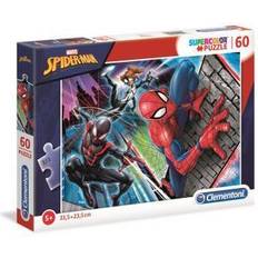 Spider-Man Klassiske puslespil Clementoni Supecolor Marvel Spiderman 60 Pieces