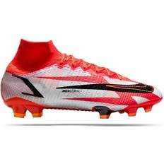 Nike superfly mercurial cr7 NIKE Mercurial Superfly 8 Elite CR7 FG - Chile Red/Ghost/Total Orange/Black