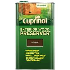 Cuprinol wood preserver Cuprinol Exterior Wood Preserver Wood Protection Chestnut 5L