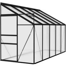 Polycarbonate Lean-to Greenhouses vidaXL 312046 3.94m² Aluminum Polycarbonate