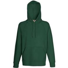 Fruit of the Loom Long Sleeve Hoodie - Bottle Green