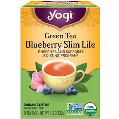 Yogi Green Tea Blueberry Slim Life 1.129oz 16