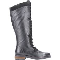 Rudy Zip Up Lace Up - Black
