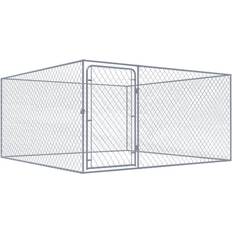 Pets vidaXL Outdoor Dog Kennel