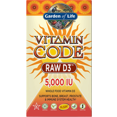 Garden of Life Vitamin Code Raw D3 5000Iu 60 stk