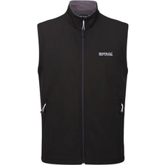 Elastane/Lycra/Spandex - Men Vests Regatta Bradwell III Softshell - Gilet Black