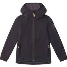 Fjällräven Kid's Keb Fleece Hoodie - Dark Grey/Black