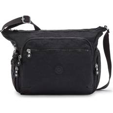 Kipling Sac à épaule bandoulière noir pour femme Eyes Wide Open Gabbie Large Shoulderbag Black Noir 127910