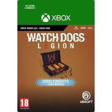 Gavekort Ubisoft Watch Dogs: Legion - 2500 Credits - Xbox One