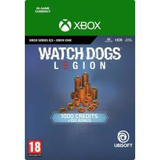 Tarjetas de regalo Ubisoft Watch Dogs: Legion -1100 Credits - Xbox One