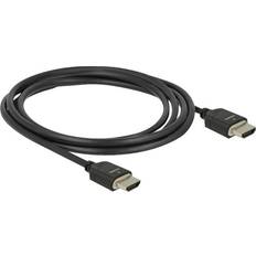 HDMI aktiv - HDMI-Kabel DeLock Ultra High Speed with Ethernet HDMI-HDMI 2m