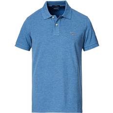 Gant Original Pique Polo Shirt - Blue Melange