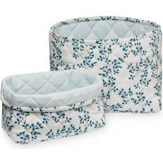 Cam Cam Copenhagen Quilted Storage Basket Fiori 2-pack