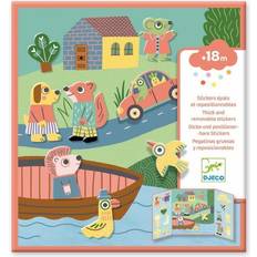Djeco Stickers Reusable Animals