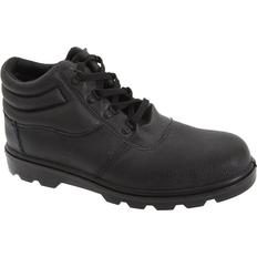 Grain Leather Treaded - Black