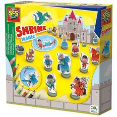 Legetøj SES Creative Magic Shrink Film Knight's Castle