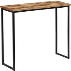 Teak Ablagetische vidaXL 245418 Ablagetisch 30x90cm