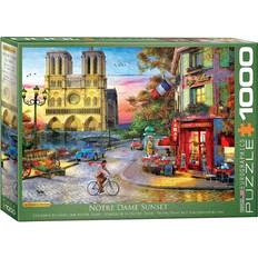 Eurographics Norte Dame Sunset 1000 Pieces