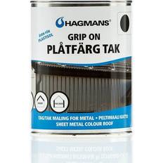 Hagmans Metallfärger Målarfärg Hagmans S0502-Y Grip On Plate Metallfärg Vit 10L