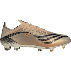 adidas X Speedflow Messi.1 Firm Ground Boots - Silver/Core Black/Intense Orange