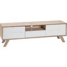 Natural Muebles de TV Beliani Forester Mueble de TV 150x45cm