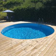 Nedgrävd rund pool Planet Pool Premium Built-in Round Ø3.5x1.5m