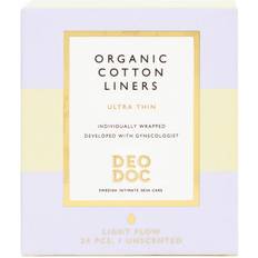DeoDoc Organic Cotton Liners 24-pak