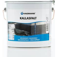 Inomhusfärger - Takfärger Målarfärg Hagmans Kallasfalt Takfärg Svart 1L