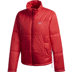 Adidas Chaqueta Puffer Rojo Mujer - Rojo