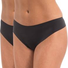 Magic Bodyfashion 2P Dream Invisibles Thong - Zwart