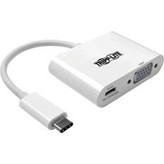 Tripp Lite USB C-VGA/DisplayPort M-F Adapter