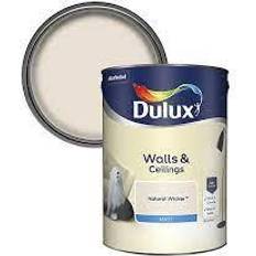 Dulux magnolia Dulux Matt Wall Paint Magnolia 5L