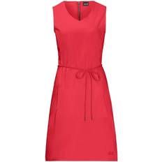 Jack Wolfskin Tioga Road Dress Women - Tulip Red