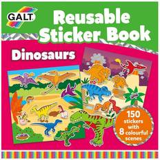 Dyr Kreativitet & hobby Galt Reusable Sticker Books Dinosaurs