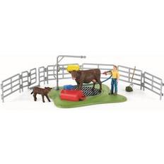 Schleich Legesæt Schleich Happy Cow Wash 42529