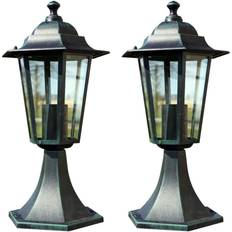 Green Gate Lamps vidaXL 3057507 Gate Lamp 41cm 2pcs