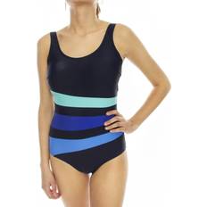 Polyamid Badedrakter Wiki Bianca Classic Swimsuit - Navy/Blue