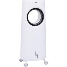 80 W Aires acondicionados vidaXL Humidificador 2 En 1 80W 4L Blanco 81X33x23 Cm