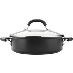 Non-stick Stegegryder Circulon Total Hard Anodized med låg 28cm