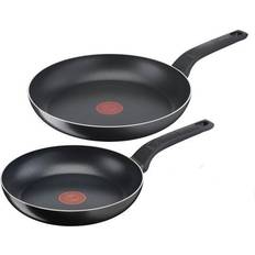 Antiadherente Juegos de utensilios de cocina Tefal Easy Cook & Clean Cookware Set 2 Parts